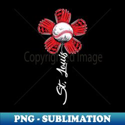 PNG Digital Download - Transparent Flower Sublimation File