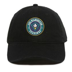 NCAA UNC Wilmington Seahawks Embroidered Baseball Cap, NCAA Logo Embroidered Hat, UNC Wilmington Seahawks Football Cap