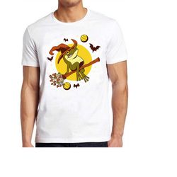 Witch Frog Moon Toad In Space Bat Magic Mushroom Funny Meme Gift Tee Gamer Cult Movie Music  T Shirt 737