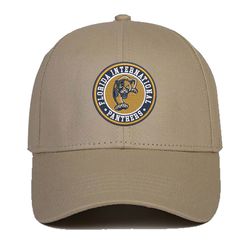 NCAA Florida International Panthers Embroidered Baseball Cap, NCAA Logo Embroidered Hat, Football Cap