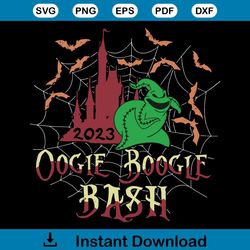 2023 Oogie Boogie Bash SVG Disney Halloween SVG File
