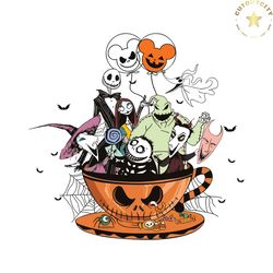 Vintage Nightmare Halloween Jack Skellington SVG Download