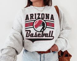 Vintage Arizona Diamondback Crewneck Sweatshirt TShirt, Diamondbacks EST 1998 Sweatshirt, Arizona Baseball Shirt, Retro