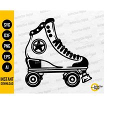 cute roller skate svg | roller skating drawing image illustration graphic | cricut silhouette cut file clipart vector di