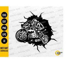 smashing superbike svg | sport bike svg | biker t-shirt wall art decal graphics | cricut cutting file clip art vector di