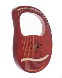 Weeger Musical Instrument, Lyre 19 Strings, Harp, Psaltery, Musician's Gift, Anti-stress toy, Meditation