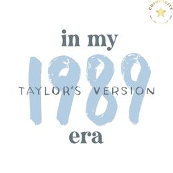 Vintage In My 1989 Taylors Version Era SVG Download