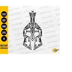 Spartan Circuit SVG | Sparta SVG | War Helmet Glory Greece Hell Soldier Military | Cut Files Printable Clipart Vector Di