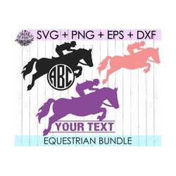 Equestrian Show Jumping SVG / HORSE Svg / Dressage SVG / Jumper Svg /Vector Art Commercial & Personal Use- Cricut,Silhou