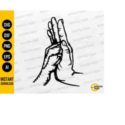 Hand And Dog Paw SVG | Pet Lover T-Shirt Decal Sticker Gift Decor Design | Cricut Cut File Silhouette Clip Art Vector Di