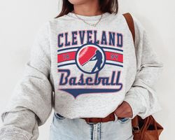 Vintage Cleveland Guardian Crewneck Sweatshirt T-Shirt, Cleveland Guardian EST 1894 Sweatshirt, Cleveland Baseball, Retr