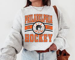 Vintage Philadelphia Flyer Sweatshirt T-Shirt, Philadelphia Flyer Sweater, Flyers T-Shirt, Hockey Fan Shirt, Retro Phila