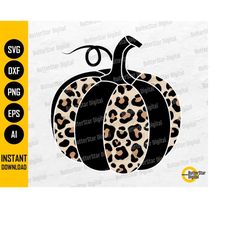 Leopard Pumpkin PNG | Harvest SVG | Autumn SVG | Vegetable Farm Svg | Cricut Silhouette Cameo Printables Clip Art Vector