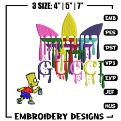 Gucci color embroidery design, Gucci embroidery, Embroidery file, Embroidery shirt, Emb design, Digital download