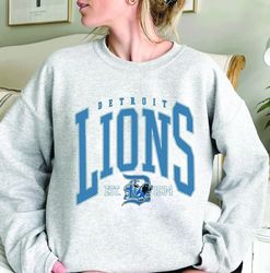 Detroit Lions Sweatshirt, Detroit Football T-Shirt, Detroit Football Crewneck, Detroit Lions Gift, Detroit Shirt, Detroi