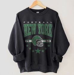New York Football Sweatshirt, Vintage Style New York Football Crewneck, Football Sweatshirt, Sunday Football Hoodie, Foo