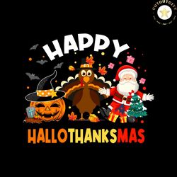 Happy Hallothanksmas Icon PNG Sublimation Download
