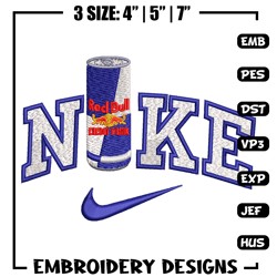 Nike x redbull embroidery design, Redbull embroidery, Nike design, Embroidery shirt, Embroidery file, Digital download