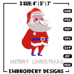 Satan merry embroidery design, Chrismas embroidery, Emb design, Embroidery shirt, Embroidery file, Digital download