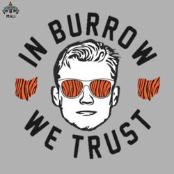 In burrow we trustVintage for fans PNG Download
