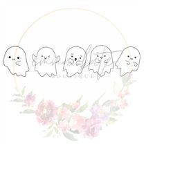 Happy Ghost SVG, Happy Ghost PNG, Ghost svg, Ghost png, Halloween svg, Halloween png, Halloween DTF, Ghost dtf