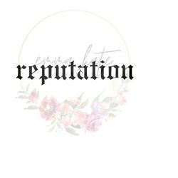 Reputation SVG, Reputation PNG, Reputation htv, File for Cricut, File for Silhouette