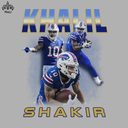 Khalil Shakir Football Poster Style PNG Download