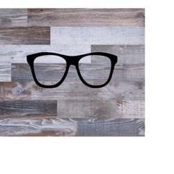 Glasses - Instant Digital Download - svg, png included! Frames, Eye Glasses, Nerdy, Hipster
