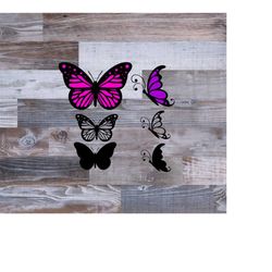 Butterfly svg, Butterfly svg bundle, Layered Butterfly Bundle Cricut SVG Files, Butterflies, Butterfly Svg for Cricut, B
