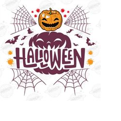 Halloween Png, Ghost Png, Spooky Png, Spider Web Png, Boo Png, Pumpkin Png, Bat Png, Sublimation Designs Downloads