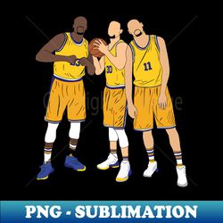 Warrior Trio - Basketball Superstars - Sublimation PNG Digital Download