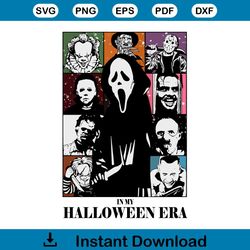 In My Halloween Era Svg Eras Tour Horror Movie SVG Download