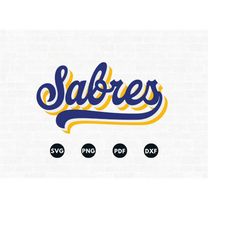 sabres svg, sabres template, sabres stencil, hockey gifts, sticker svg, sabres ornament svg,