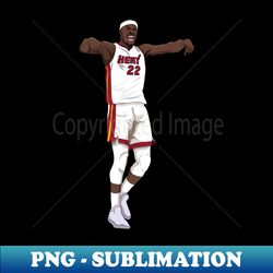 NBA Basketball Player - Jimmy Butler - Exclusive Sublimation PNG Digital Download
