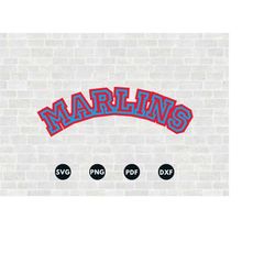 marlins svg, marlins template, marlins stencil, baseball gifts, sticker svg, marlins ornament svg,