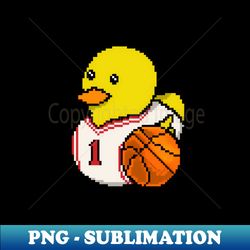 Bulls Basketball Rubber Duck - Sublimation PNG Digital Download - Pizzazz Up Your Sublimation Projects