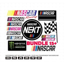 Nascar SVG - Nascar Stickers - Nascar Svg Png Bundle 15