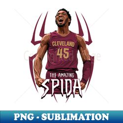 SPIDA - Sublimation PNG Transparent Digital Download - Unleash Your Creativity