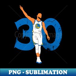 Steph Curry Number 30 - NBA Superstar Tribute - Enhance Your Sublimation Art