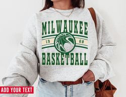 Milwaukee Buck, Vintage Milwaukee Buck Sweatshirt T-Shirt, Bucks Sweater, Bucks T-Shirt, Vintage Basketball Fan Shirt, R