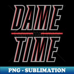 Dame Time 2 - White - Premium Sublimation Image