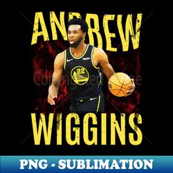NBA Player Digital Art - Andrew Wiggins - Perfect for Sublimation Projects