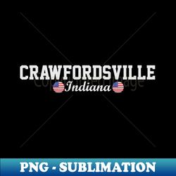 Crawfordsville Indiana - Stunning Transparent Digital Download - Create Sublime Designs