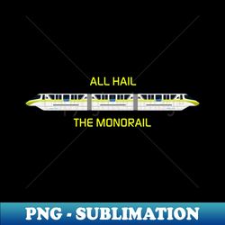 Lime Monorail - PNG Sublimation Digital Download - All Hail the Power of Lime