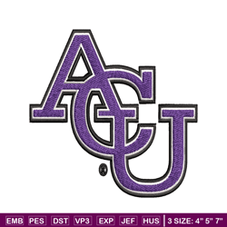 Abilene Christian Univertsity Wildcats embroidery design, logo embroidery, logo Sport, Sport embroidery, NCAA embroidery