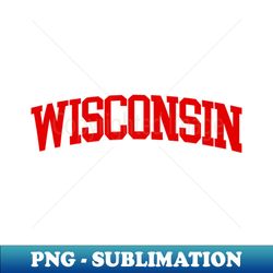 Wisconsin Logo - High-Quality PNG Digital Download - Perfect for Sublimation