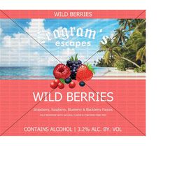 Wild Berries Seagrams PNG ONLY