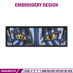 Akaza eyes embroidery design, Demon slayer embroidery, Anime design, Embroidery shirt, Embroidery file, Digital download