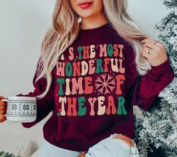 Its The Most Wonderful Time of Year SweaT-Shirt Png, Christmas SweaT-Shirt Png, Christmas gifts, Christmas Family gift,