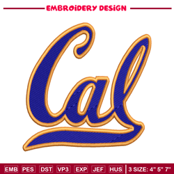 California Golden Bears embroidery design, California Golden Bears embroidery, logo Sport embroidery, NCAA embroidery.